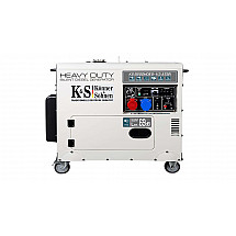 Електрогенератор дизельний 6,5 кВт Könner & Söhnen KS 8200HDES-1/3 ATSR в кожусі