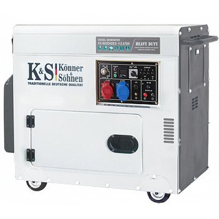 Электрогенератор дизельный 7,5 кВт Könner&Söhnen KS 9200HDES-1/3 ATSR