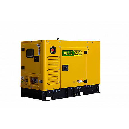 Дизельний генератор 10 кВт M.A.B. POWER SYSTEMS APD10MA у кожусі