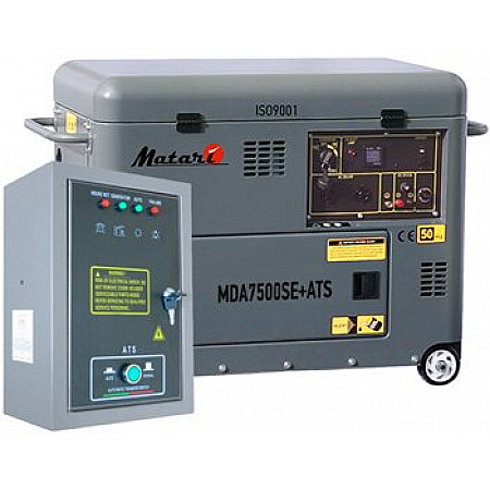 Дизельний генератор 5 кВт Matari MDA7500SE-ATS у кожусі