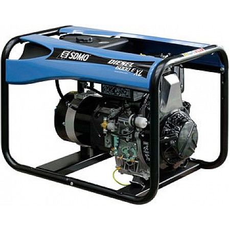 Дизель генератор 5 кВт SDMO Diesel 6000 E XL C открытого типа