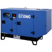 Дизельный генератор 12 кВт SDMO K16H в кожухе