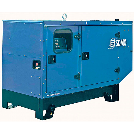 Дизельный генератор 20 кВт SDMO K28H в кожухе