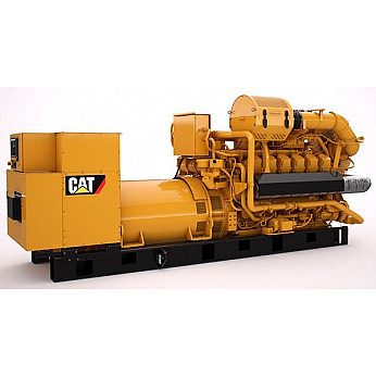 Газовый генератор CATERPILLAR модели G3512H на 1500 кВт с эффективностью 44,9%