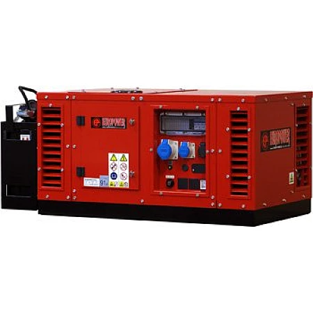 Електростанція бензинова 10 кВт EUROPOWER EPS12000E у кожусі