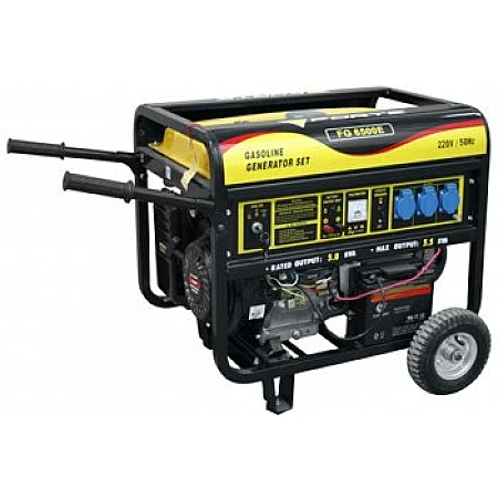 Бензогенератор 5 кВт Forte FG6500E відкритий