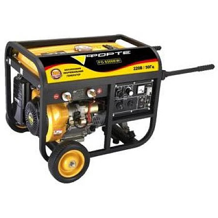 Генератор бензиновий5 кВт Forte FG6500EW відкритий