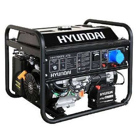 Бензогенератор 5 кВт HYUNDAI HHY 7010FE ATS вiдкритий