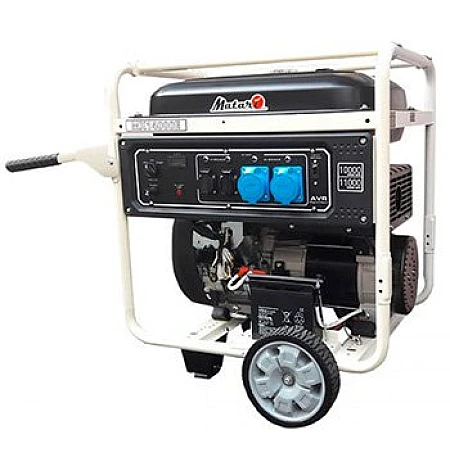 Бензиновый генератор 11 кВт Matari MX14000E открытого типа