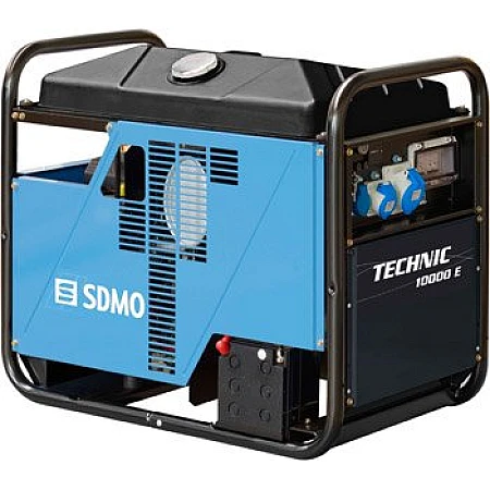 Бензиновий генератор 10 кВт SDMO TECHNIC 10000 E відкритого типу