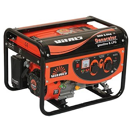 Электростанция бензиновая 3 кВт Vitals ERS 2.8bg открытого типа