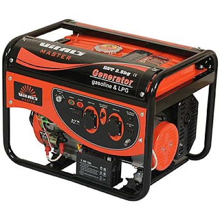 Генератор бензиновий 3 кВт Vitals EST 2.8bg відкритого типу