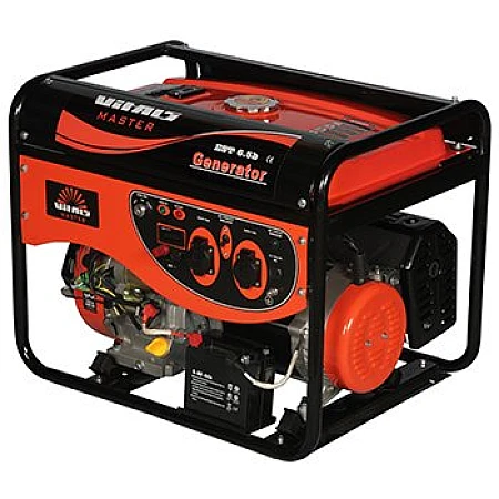 Электростанция бензиновая 7,5 кВт Vitals EST 6.5b открытого типа