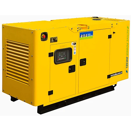 Дизель генератор 30 кВт AKSA APD40A у кожусі