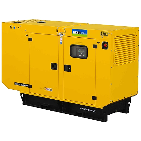 Електрогенератор дизельний AKSA APD70A у кожусі