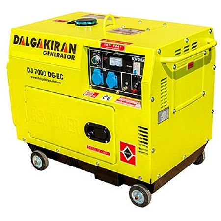 Электрогенератор дизельный 5 кВт DALGAKIRAN DJ7000DG-EC