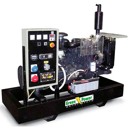 Электрогенератор дизельный GREEN POWER GP145I открытого типа