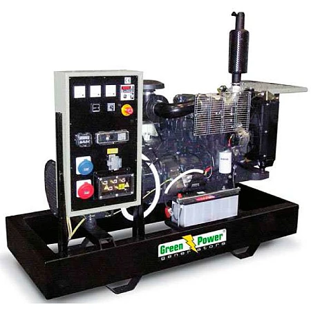 Дизель генератор GREEN POWER GP165I-N открытого типа
