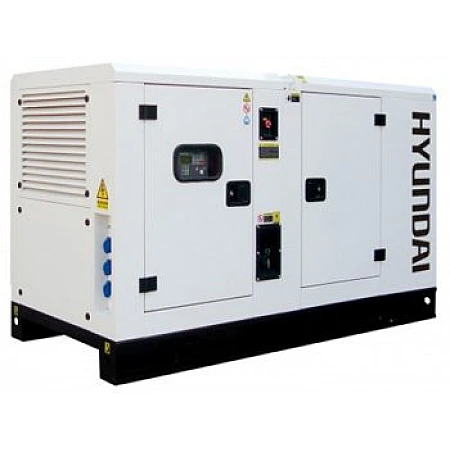 Дизель генератор 11 кВт HYUNDAI DHY11KSEm у кожусі