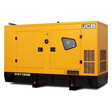 Дизельний генератор 92,8 кВтJCB G115QS у кожусі