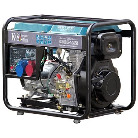 Генератор дизельний 6,5 кВт Könner & Söhnen KS 8100HDE-1/3 ATSR відкритого типу