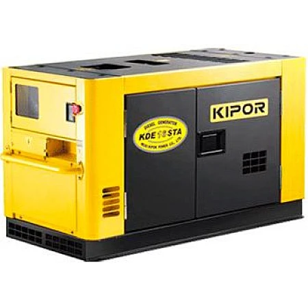 Електрогенератор дизельний 12 кВт KIPOR KDE16STA у кожусі