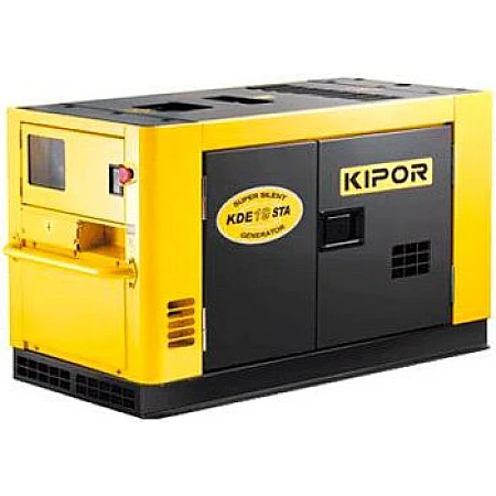 Дизельний генератор 14 кВт KIPOR KDE19STA у кожусі