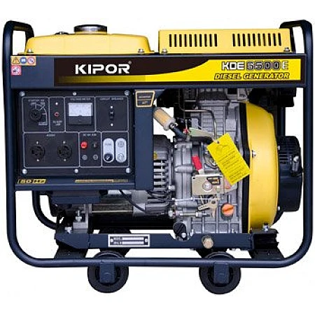 Дизельна електростанція 5 кВт KIPOR KDE6500E відкритого типу