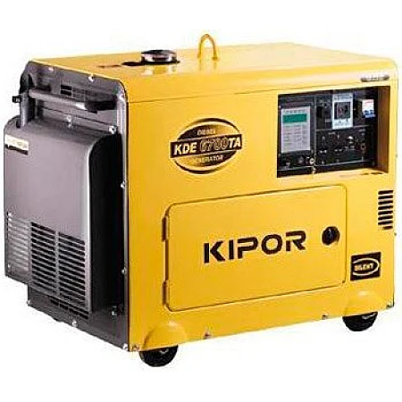 Генератор дизельний 5 кВт KIPOR KDE6700TAO у кожусі