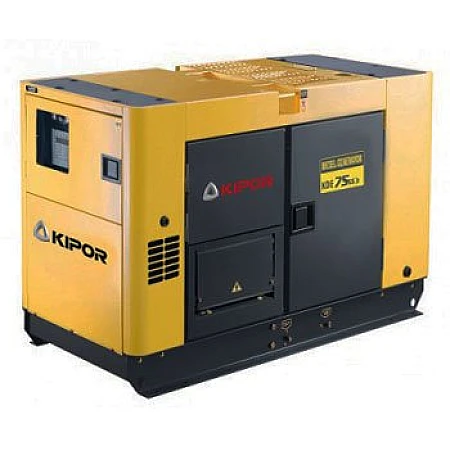 Дизельний генератор 52 кВт KIPOR KDE75SSO3 в кожусi
