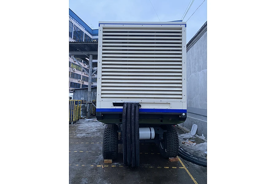 Установка генератора Teksan модели TJ900BD мощностью 900 кВА / 720 кВт