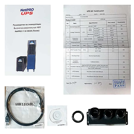 Джерело безперебійного живлення NetPRO UPS NetPRO 11 10KL - фото 3