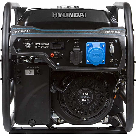 Бензиновий генератор Hyundai HHY 9050FE - фото 2