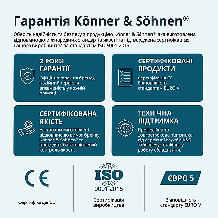 Інверторний генератор Könner&Söhnen KS 4000iE S - фото 17