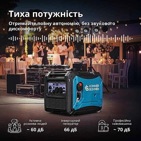 Інверторний генератор Könner&Söhnen KS 4000iE S - фото 11