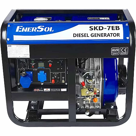 Дизельный генератор EnerSol SKD-7EB - фото 3