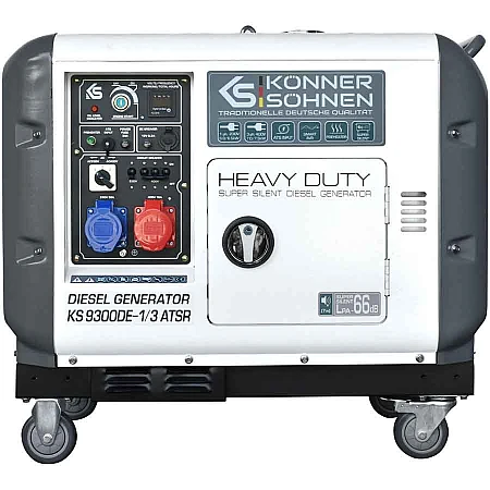 Дизельный генератор Konner Sohnen KS 9300DE-1/3 ATSR (EURO V)