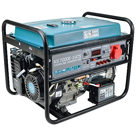 Бензиновый генератор Könner&Söhnen KS 7000E-3 ATS - фото 5