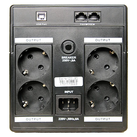 Джерело безперебійного живлення NetPRO UPS Line 1200 LED - фото 5