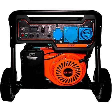 Генератор бензиновый GTM DK7500-L 7.5 кВт - фото 2