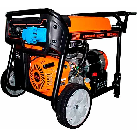 Генератор бензиновый GTM DK7500-L 7.5 кВт