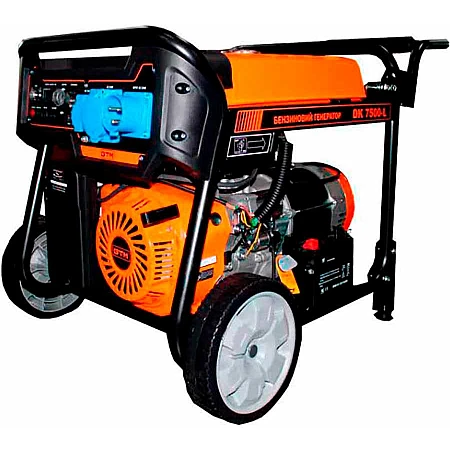 Генератор бензиновый GTM DK7500-L-3 7.5 кВт