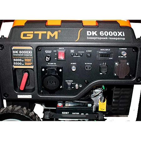 Инверторный генератор GTM DK6000Xi - фото 4