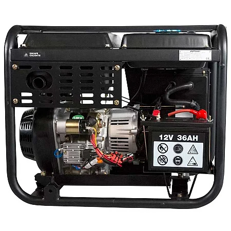 Електрогенератор дизельний ITC Power DG6000LE 5 кВт - фото 3