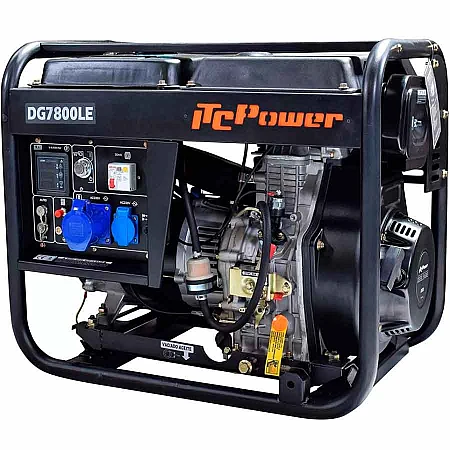 Електрогенератор дизельний ITC Power DG7800LE 6 кВт