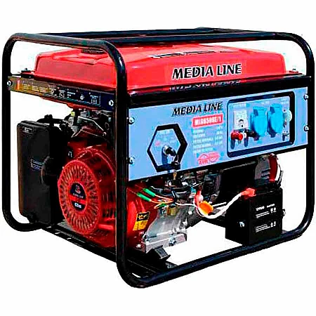 Міні-електростанція бензинова AGT Media Line MLG-6500E/2