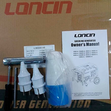 Генератор бензиновий Loncin LC 8000 D AS - фото 6