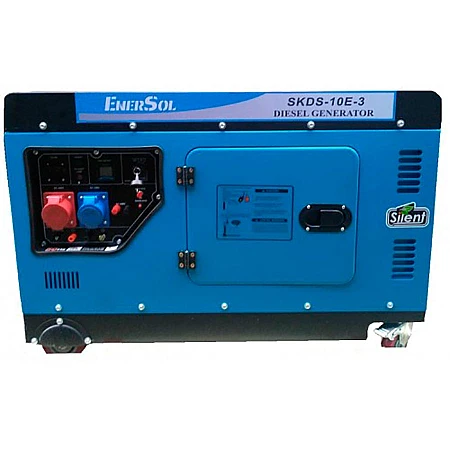 Дизельний генератор EnerSol SKDS-10EBAU - фото 2