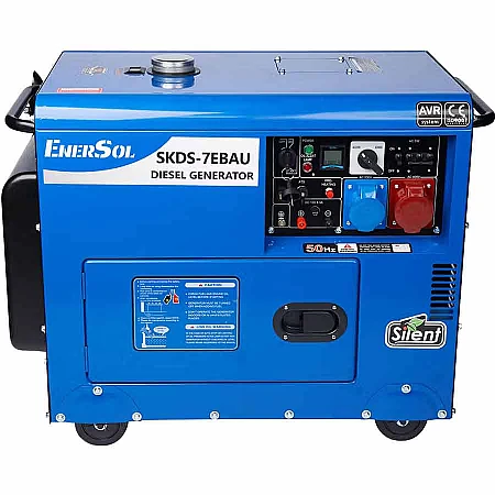 Дизельний генератор EnerSol SKDS-7EBAU