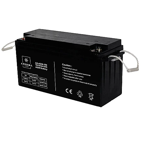 Акумулятор гелевий AXIOMA energy AGM 12В 150Ач AX-AGM-150 - фото 2